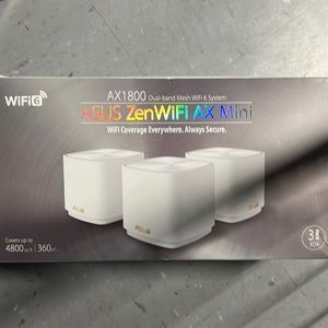 ASUS ZenWiFi AX Mini (AX1800) - Used but great condition - set of 3